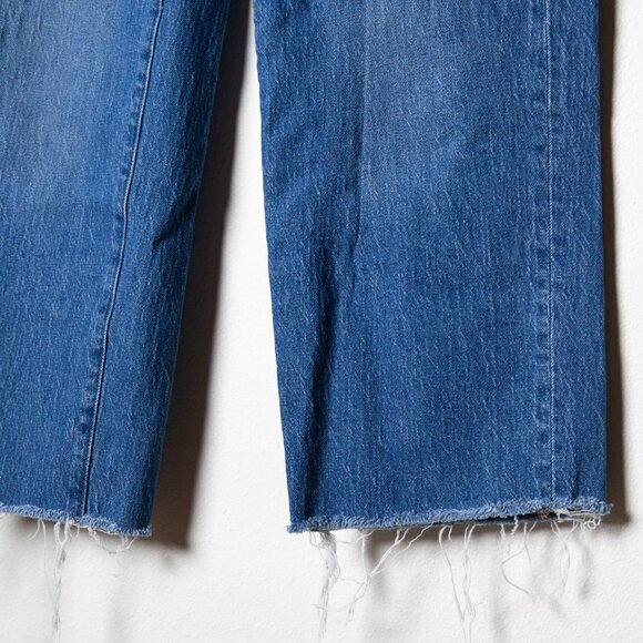 Madewell Perfect Vintage Wide-Leg Jean (Size 27, Cropped) - Picture 2 of 4